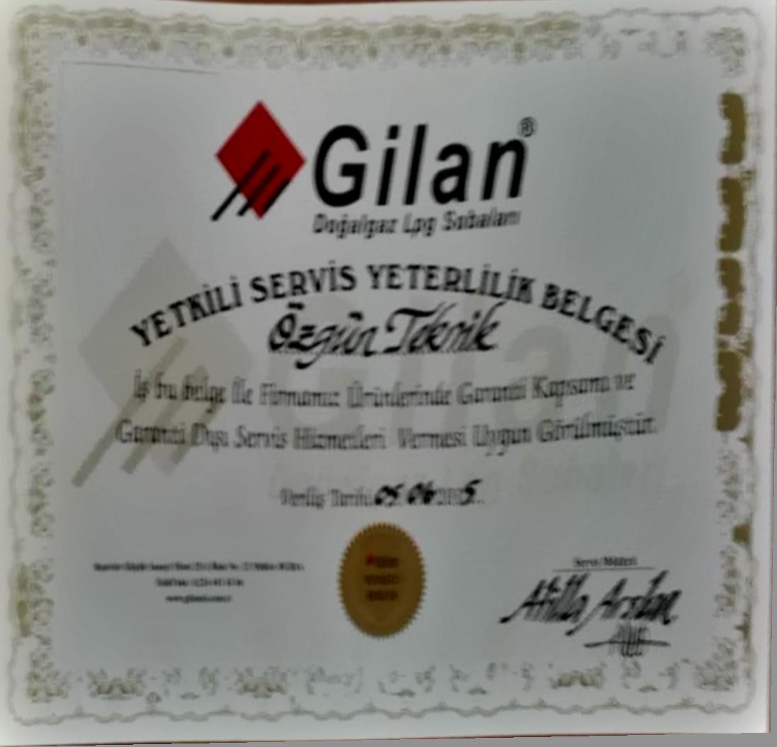 Gilan Yetkili Servisi